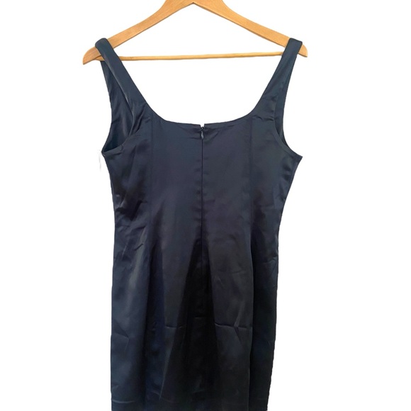 Ten by Babaton Aritzia Premier Black Scuba Mini Dress Size 10 - Picture 7 of 10